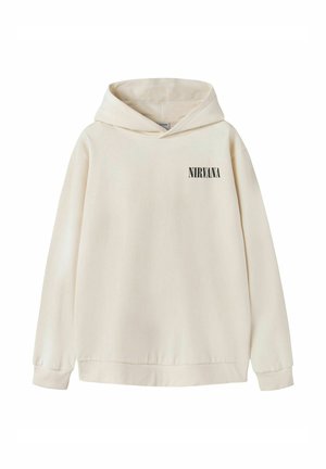 NIRVANA - Felpa con cappuccio - buttercream