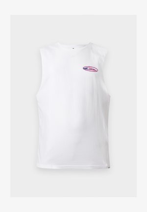 QUIKGLOBE MUSCLE UNISEX - Débardeur - white
