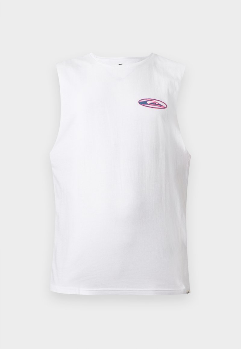 Quiksilver QUIKGLOBE MUSCLE UNISEX - Top - white/wit - Zalando.nl