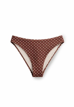 Calzedonia, POLKA DOT BROWN - Bas de bikini - brown