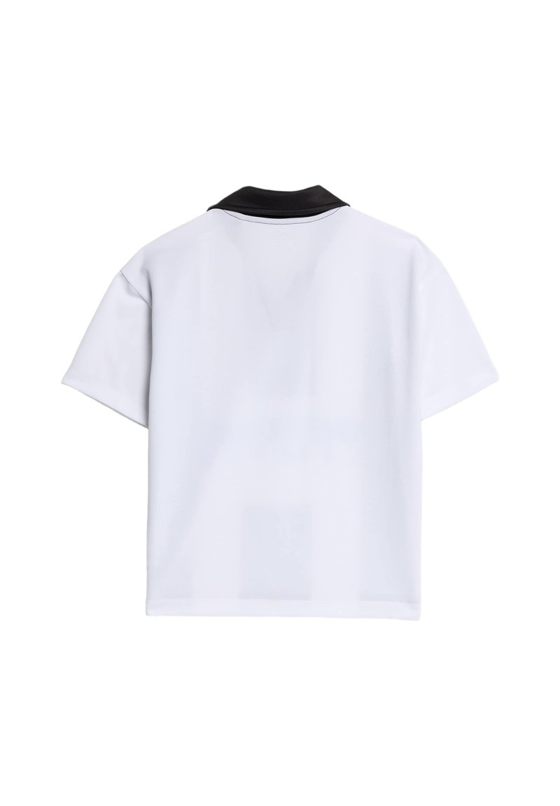 T-shirt de base en coton mélangé à rayures gris George Girls taille 9