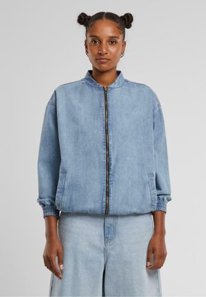 Denim jacket - new light blue dirty washed
