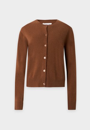 Samsøe Samsøe, CARDIGAN - Gilet - dark brown