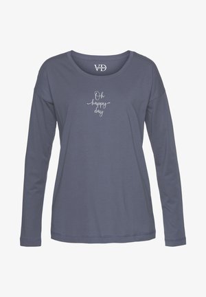 LASCANA, Long sleeved top - dunkelblau