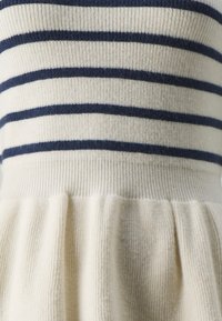 ONLY ONLIBI PEPLUM O NECK  - Strikkegenser - whitecap/blues