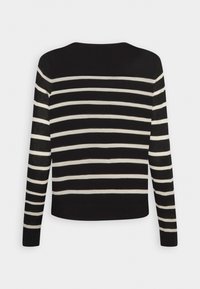 Vero Moda NOVA LS O-NECK GA NOOS - Pullover - black/birch