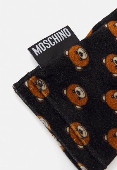 MOSCHINO TEDDY BEAR GLOVES - Hansker - black