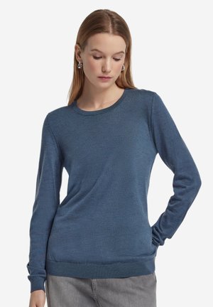 RUNDHALS - AUS ULTRALIGHT - Striktrøje - Blue