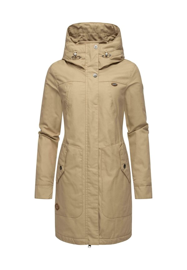 JANNISA - Wintermantel - taupe