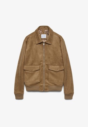 Calliope, CAPOSPALLA TINTA UNITA - Veste mi-saison - tabacco