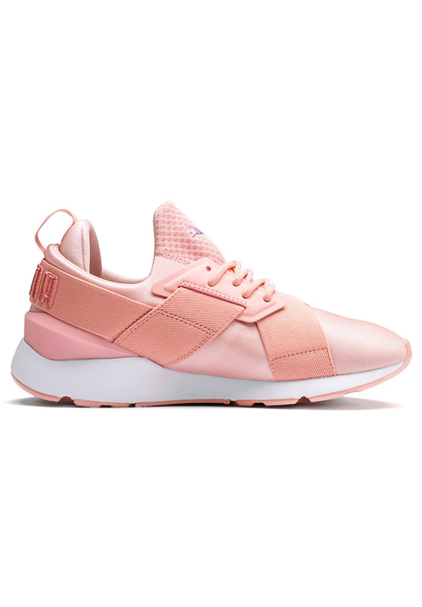 puma pink muse trainers