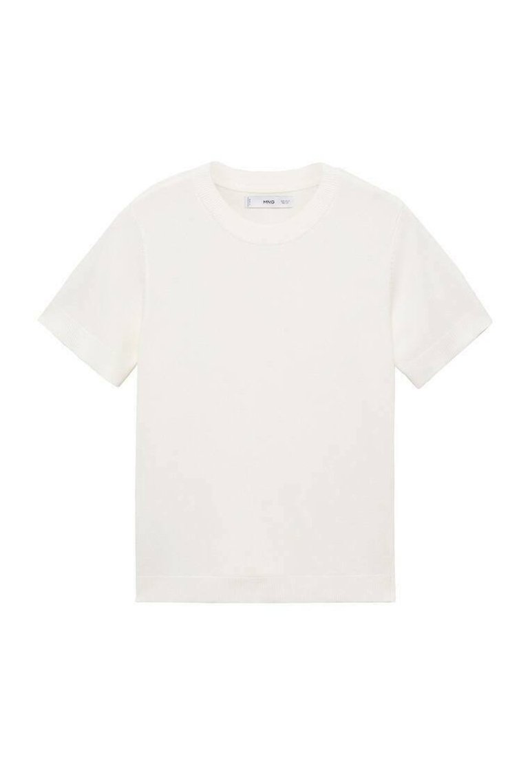 Mango T-shirt basic crème