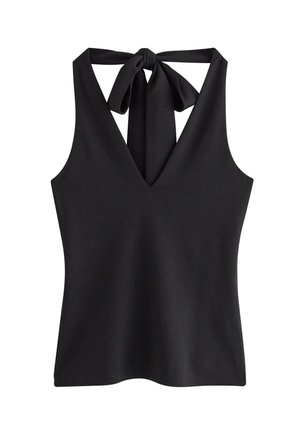 Lindex, LINDEX HALTERNECK TOP LINDEX - Top - black