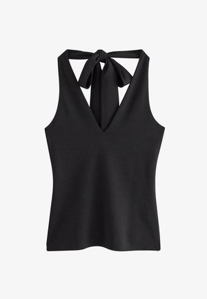 Lindex, LINDEX HALTERNECK TOP LINDEX - Top - black