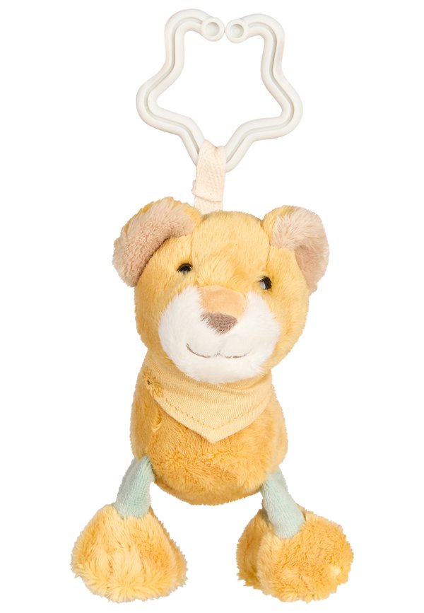 ANHÄNGER LÖWE LEO – Baby-Spielzeug – gelb