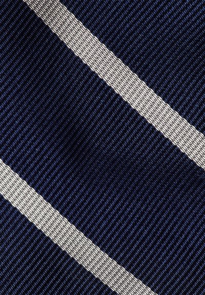 Polo Ralph Lauren STRIPED SILK REPP TIE - Slips - navy/white