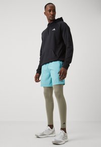 adidas Performance TECHFIT COMPRESSION LONG - Leggings - silver pebble