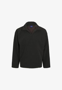 Jack Jones Jjtanaka Knit Crew Neck Black - Maglia Masculina Negro Jack Jones Jjtanaka Knit Crew Neck Black - Maglia Masculina Negro