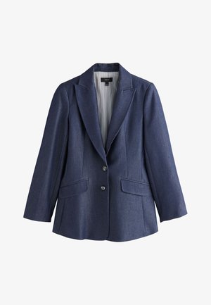 Next, TALL FIT - MILITARY SINGLE BREASTED - Blazer - denim