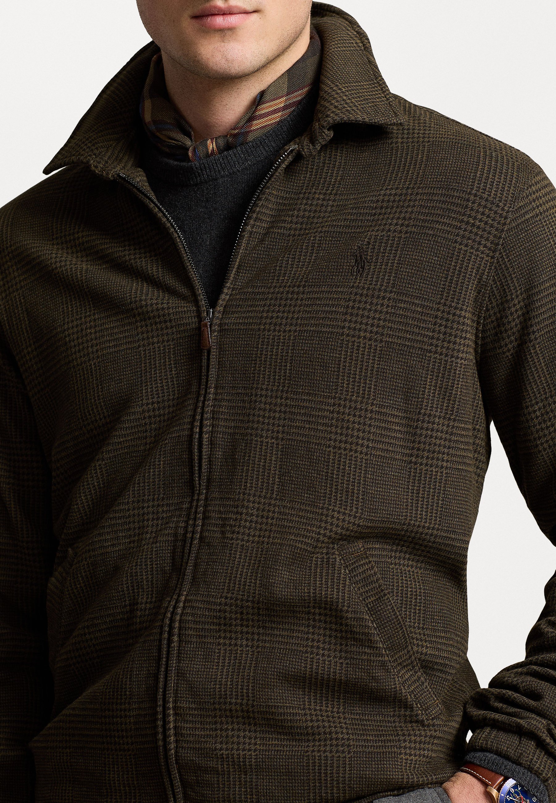 Polo Ralph Lauren BAYPORT DOUBLE KNIT JERSEY JACKET - Cardigan