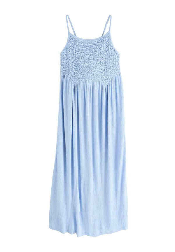 REGULAR FIT STRAPPY SHIRRED - Jerseykleid