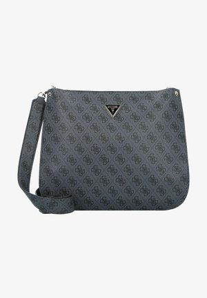 Guess MERIDIAN - Umhängetasche - coal logo