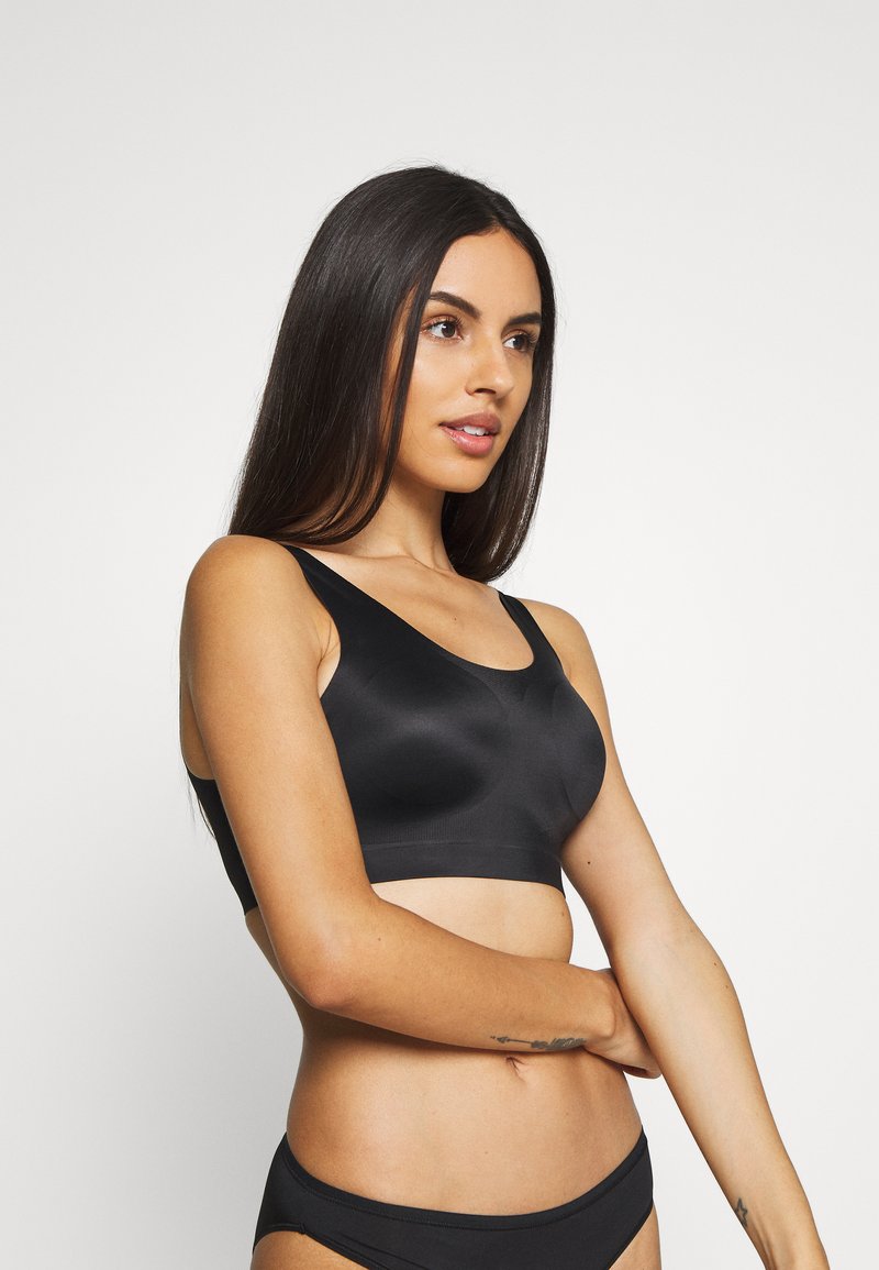 Marks & Spencer - FLEXI GEL CROP - Korsetes izstrādājums ar stīpiņām - black, Palielināt