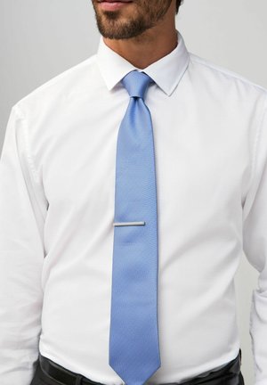 Next WIDE TEXTURED - Cravate - blue