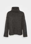 VMINGRID ROLL NECK  - Πουλόβερ - dark grey melange