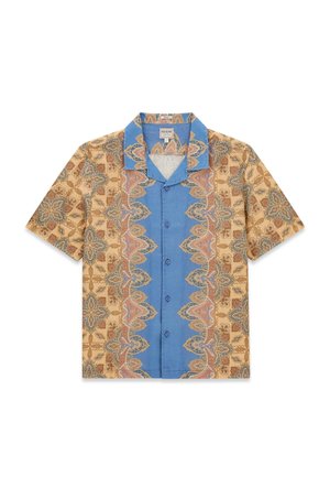 Guess, BEDRUCKTES HEMD - Shirt - mehrfarbig braun