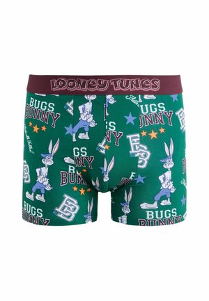Next, REGULAR FIT - LOONEY TUNES LICENSE BOXERS - Kurze Boxershorts - green orange