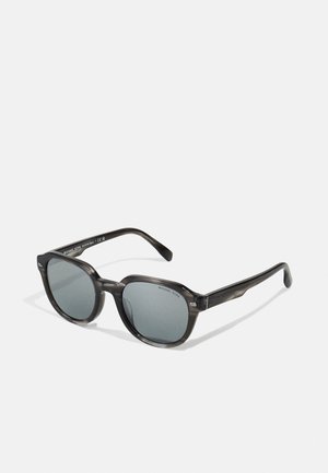 EGER - Gafas de sol - black horn/grey mirror gradient