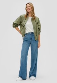 s.Oliver Langarmshirt - ecru