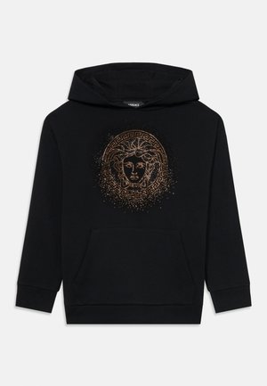 STUDS FADING MEDUSA KIDS EMBROIDERY UNISEX - Jersey con capucha - black/gold coloured/silver coloured