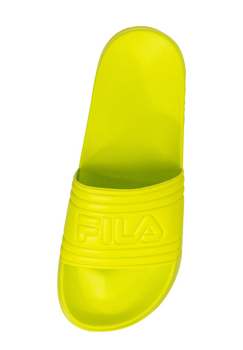 fila badslippers geel