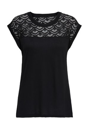 ONLY ONLNICOLE LIFE MIX - Top - black