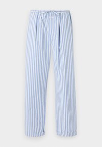 ROMILLA - Auduma bikses - blue/white