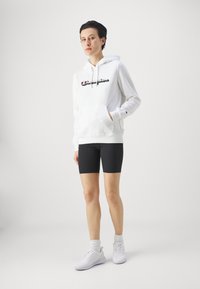 Champion GRAPHIC HOODIE - Mikina - white