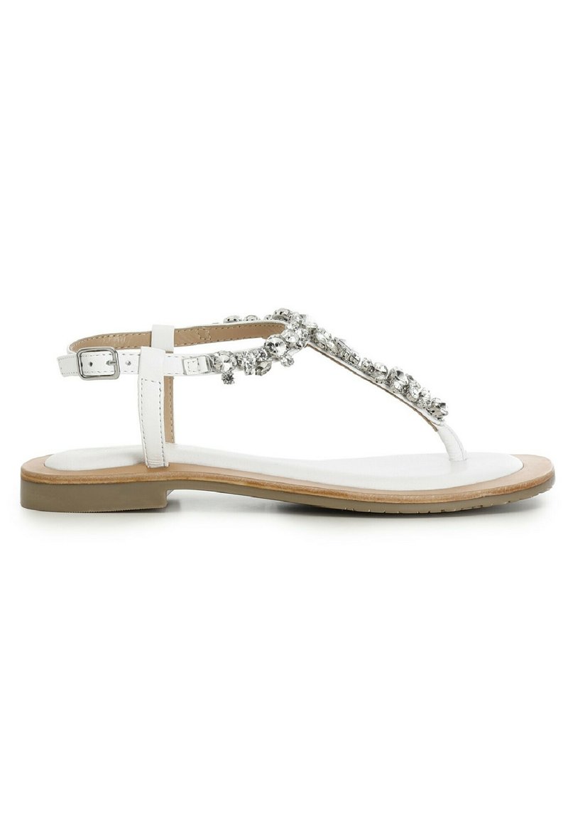 CAFèNOIR Sandály s odděleným palcem - bianco