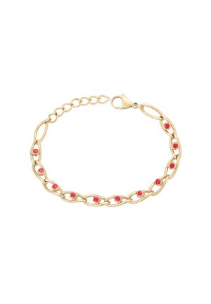 Armband - gold-coloured rose pink