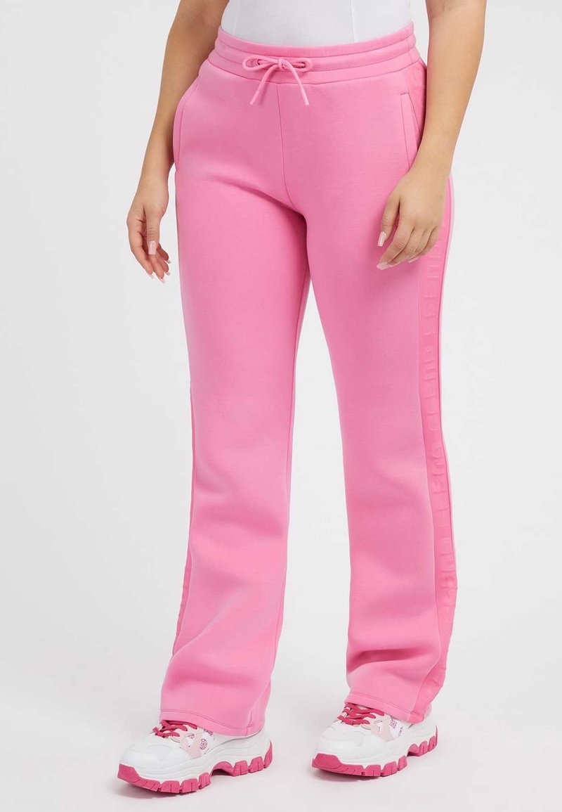guess-mit-seitlichem-logo-pantalones-deportivos-rosa-zalando-es