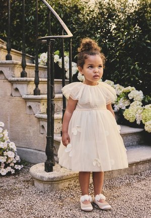 Next REGULAR FIT - RUFFLE COLLAR  - Freizeitkleid - white