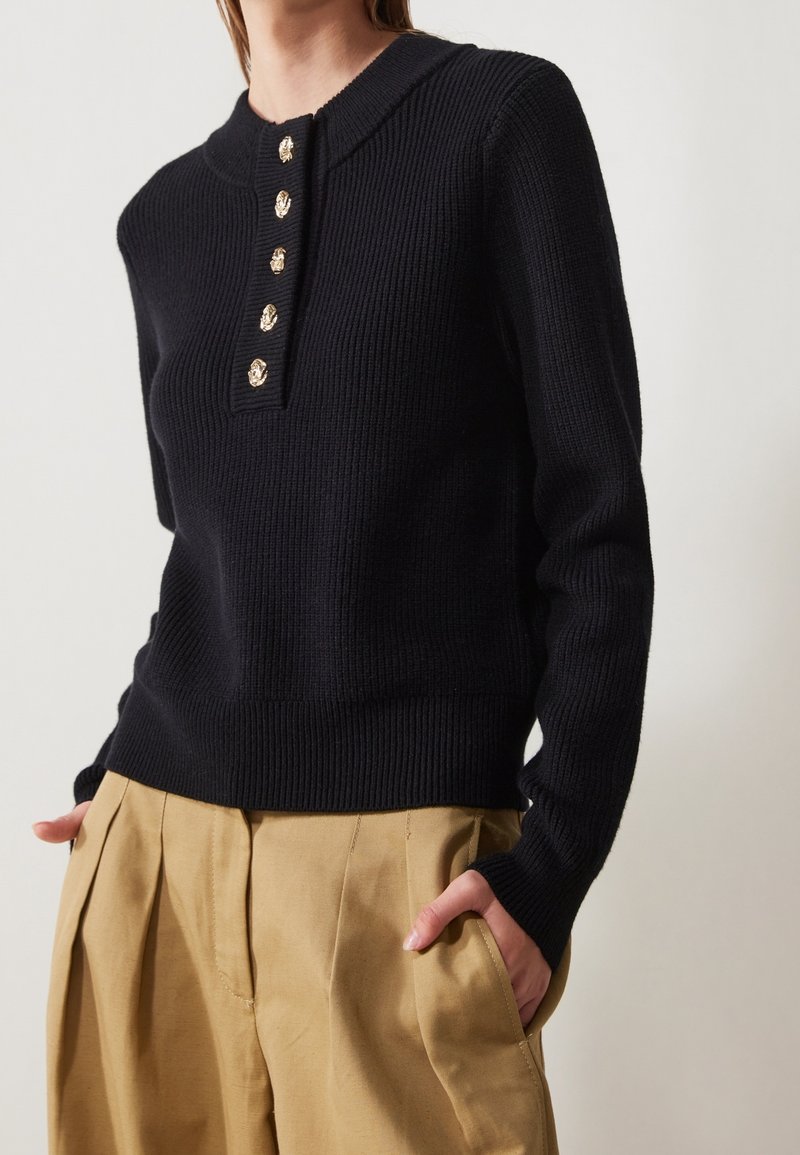 Anna Field Strickpullover - black