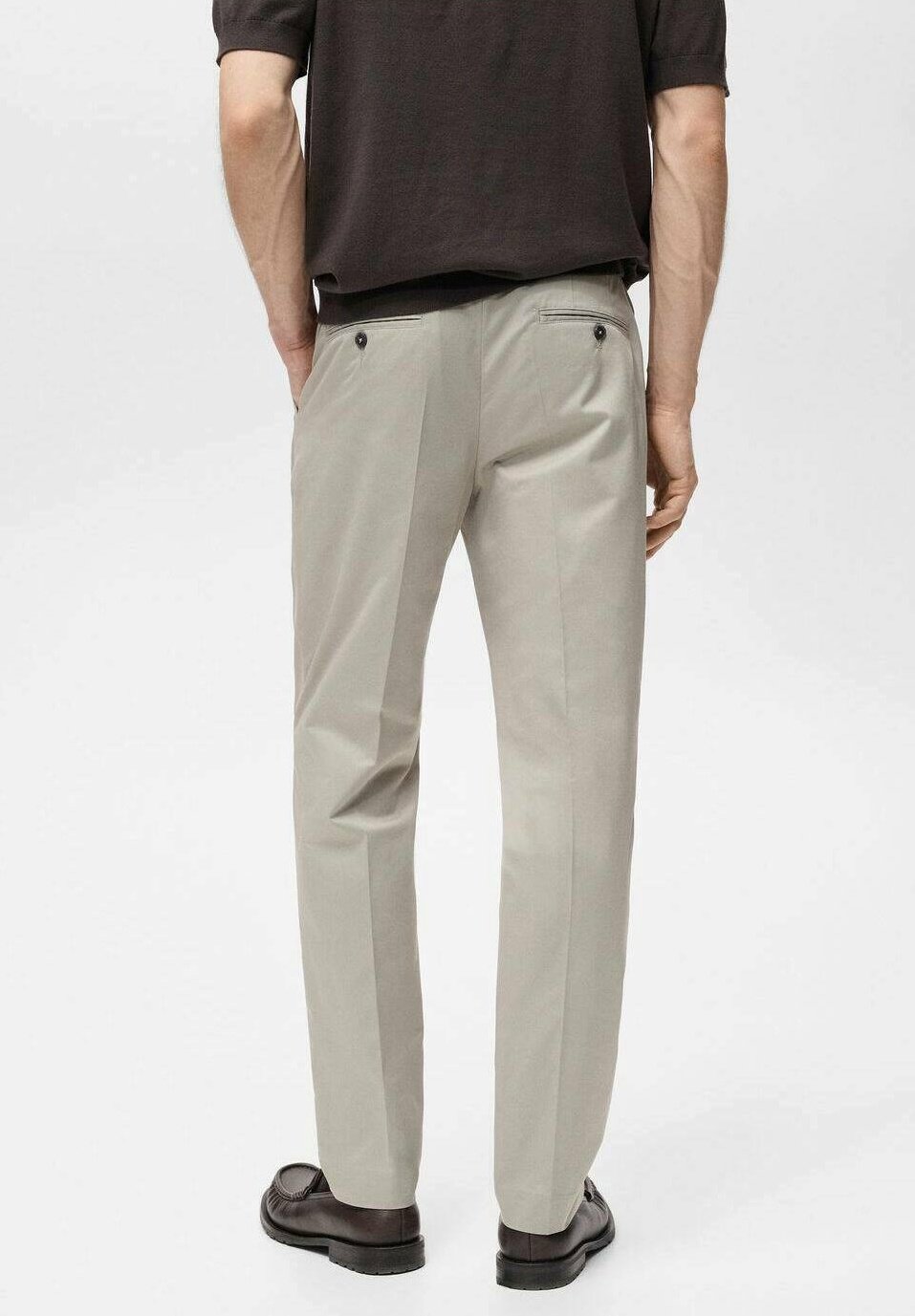 その他 Mango Mango - Chinosy/szary - Zalando.pl