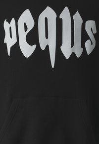 PEQUS MYTHIC LOGO HOODIE UNISEX - Felpa con cappuccio - black/white