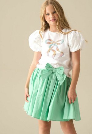 Angel & Rocket, REGULAR FIT - ROXIE BOW WAIST SKIRT - sukňa v tvare A - green