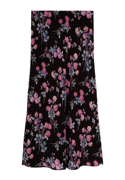 The Kooples A-lijn rok - black pink