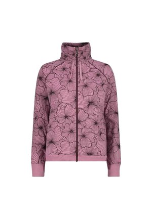 CMP, POLAIRE FEMME - Sweat zippé - fard-plum