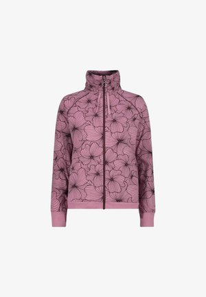 CMP, POLAIRE FEMME - Sweat zippé - fard-plum