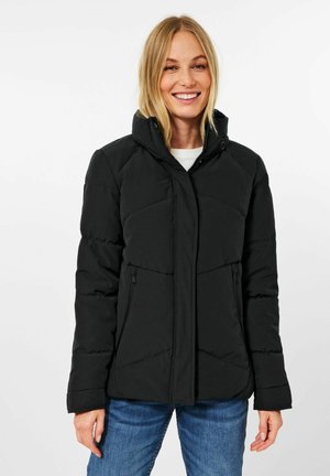 STEPP IN UNIFARBE - Winter jacket - schwarz